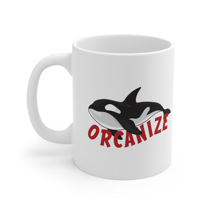 Gladis Orcanize White Mug