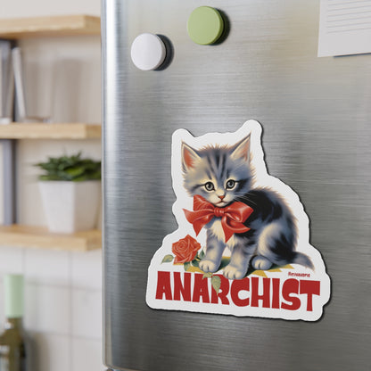 Anarchist Kitten Magnet