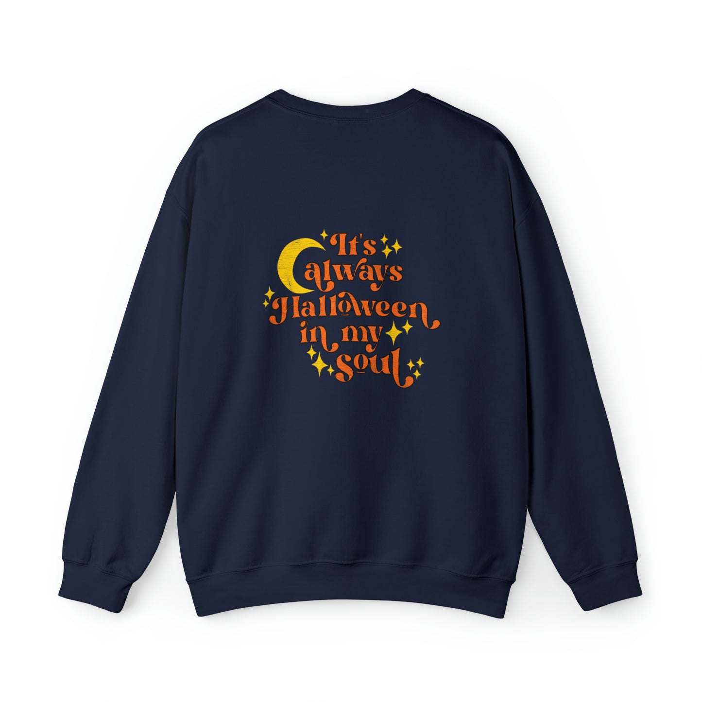 Trick or Treat Cat Unisex Crewneck Sweatshirt