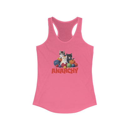 Anarkitties Anarchy Women's Ideal Racerback Tank