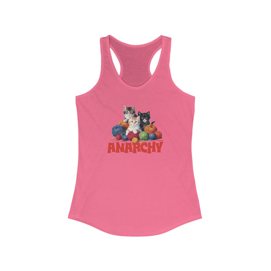 Anarkitties Anarchy Women's Ideal Racerback Tank