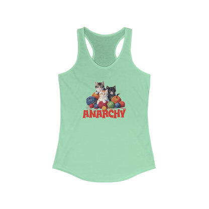 Anarkitties Anarchy Women's Ideal Racerback Tank