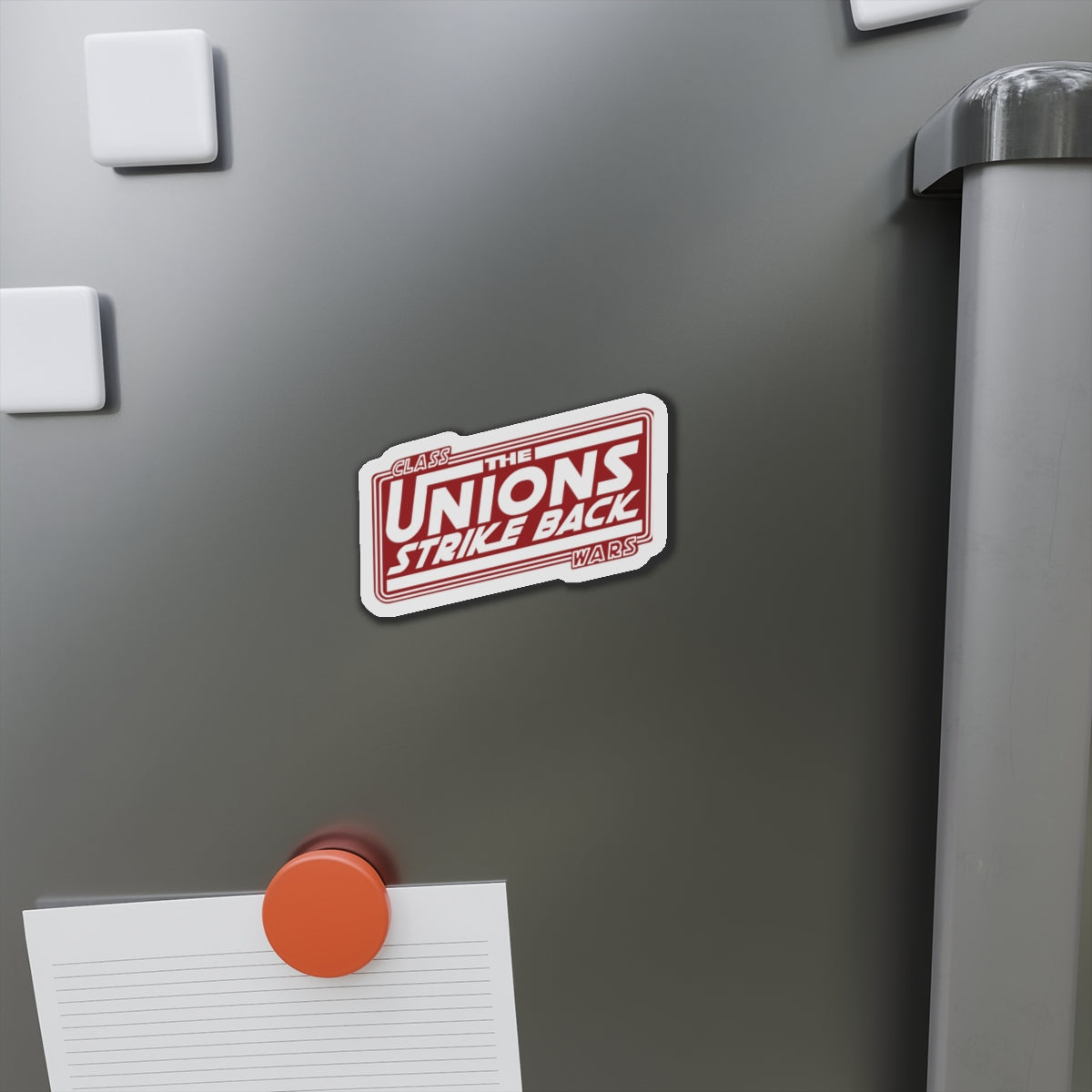 The Unions Strike Back Die-Cut Magnet