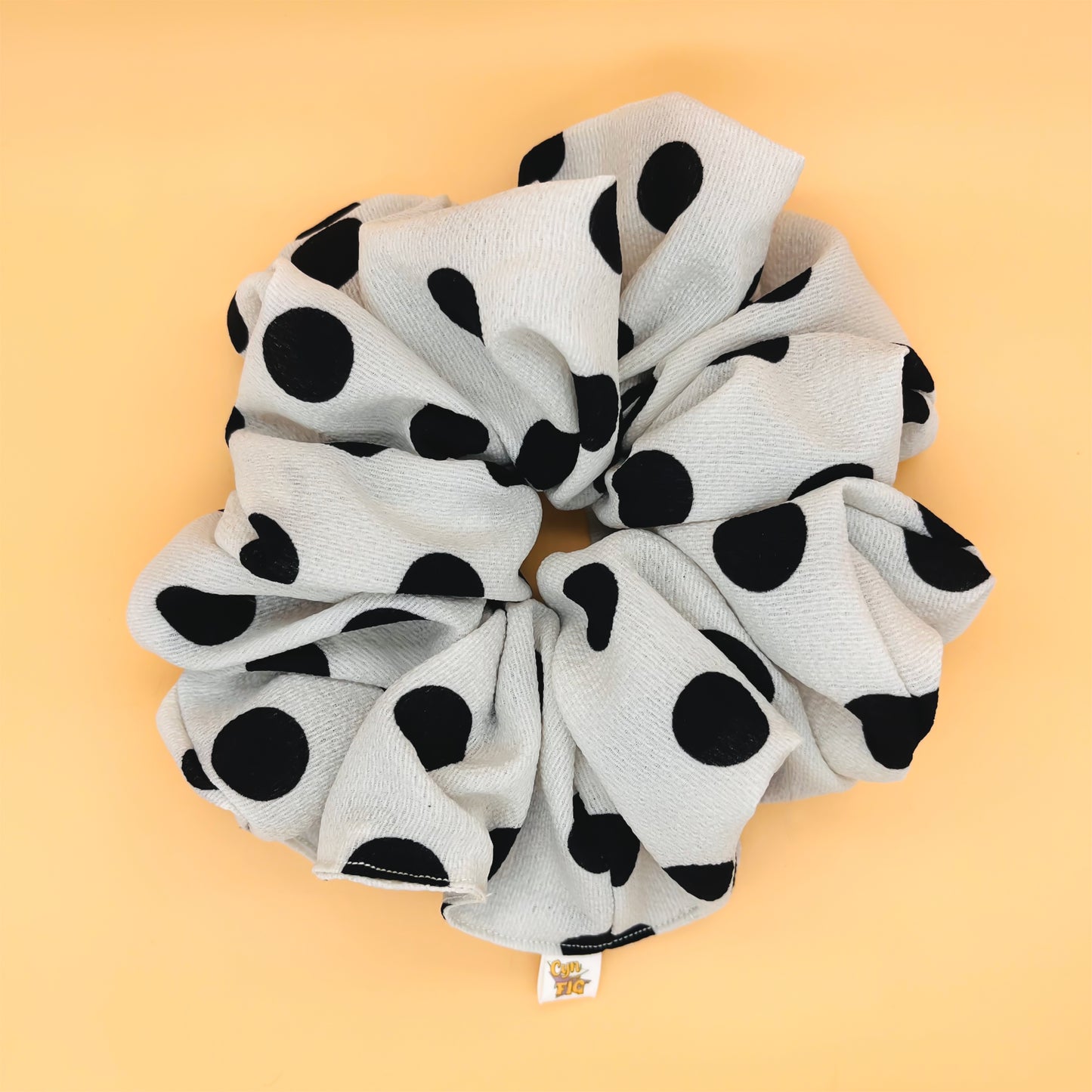 Polka Dot Scrunchie