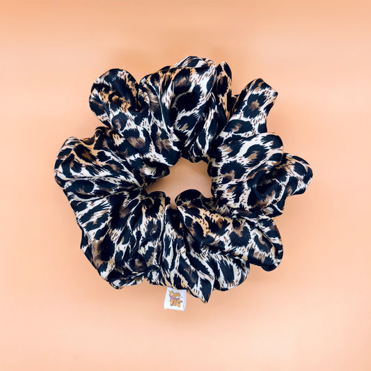 Leopard Print Scrunchie