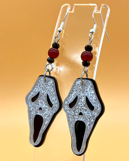 Ghostface Earrings