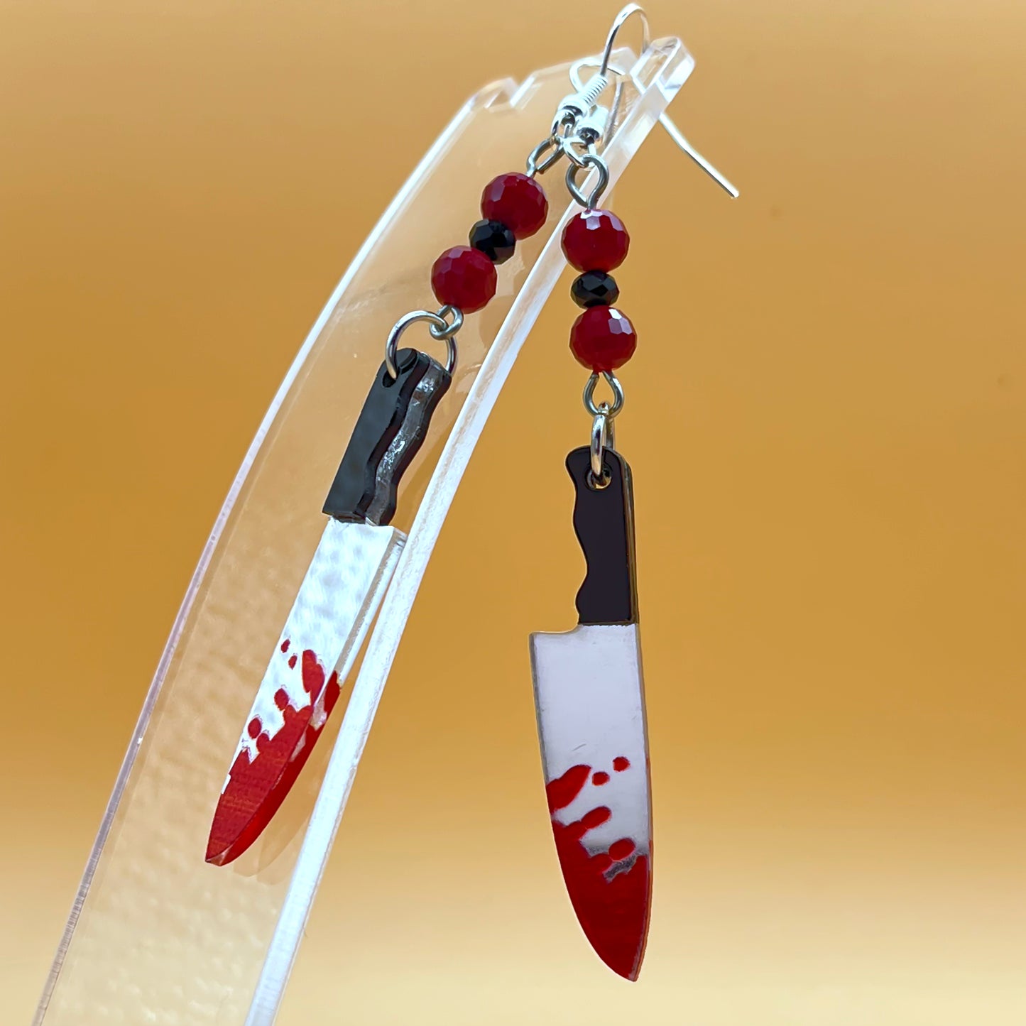 Bloody Knife Earrings